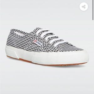 New in box! Superga gingham shoes 7.5